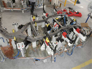 Welding fixture for BIW
